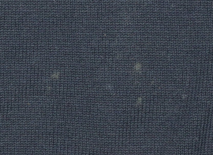 Lacoste Men's Black V-Neck Wool Pullover Jumper Size L