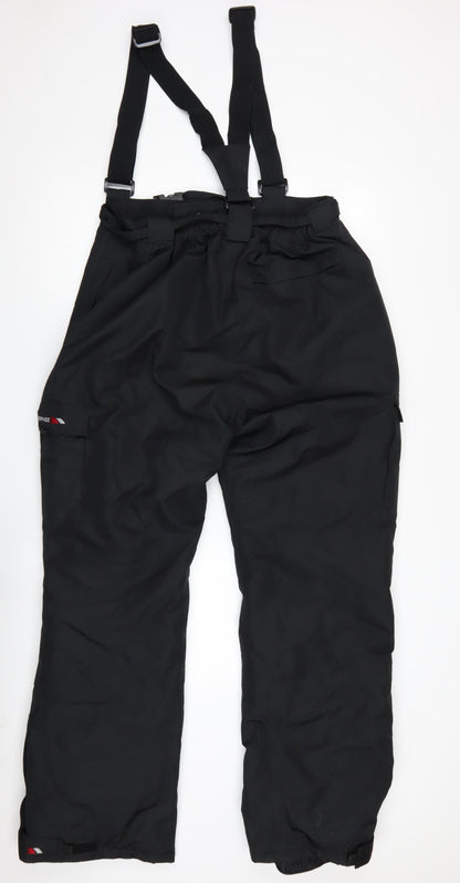 Trespass Men's Black Snow Pants L Waterproof