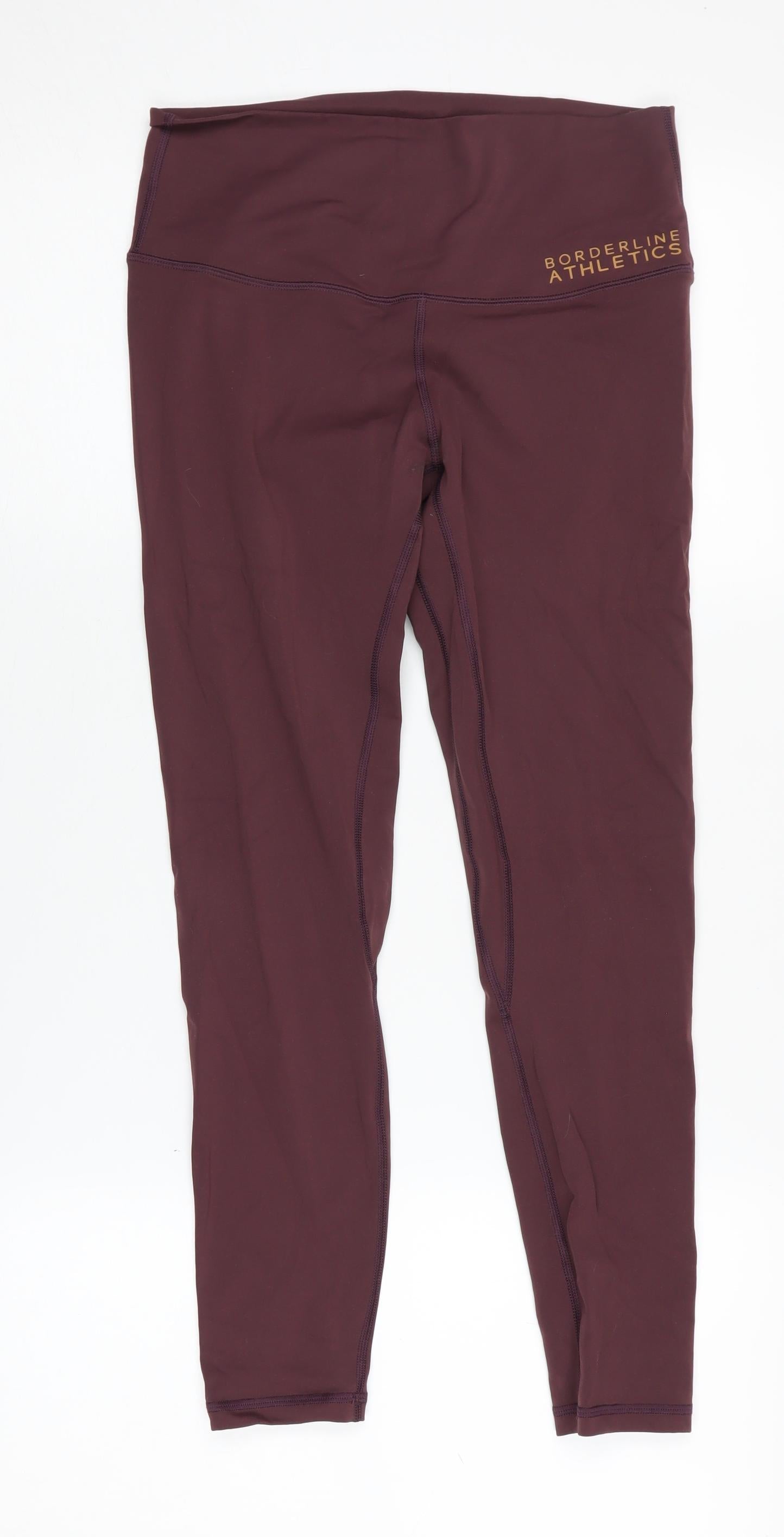 Borderline Athletics Women's Brown Leggings Size 8