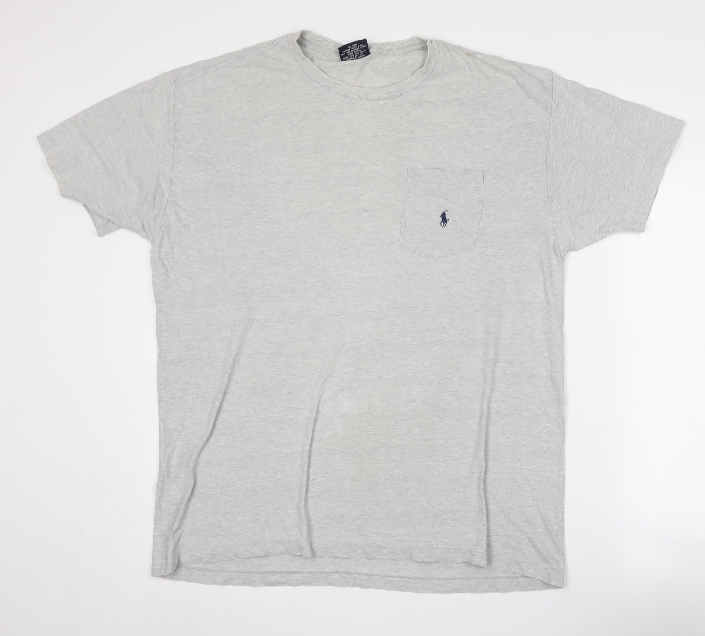 Polo Ralph Lauren Men's Grey Crew Neck T-Shirt M
