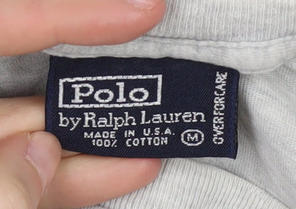 Polo Ralph Lauren Men's Grey Crew Neck T-Shirt M