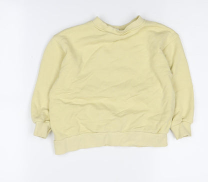 Zara Boys Beige Graphic Print Sweatshirt 2-3 Years Pullover