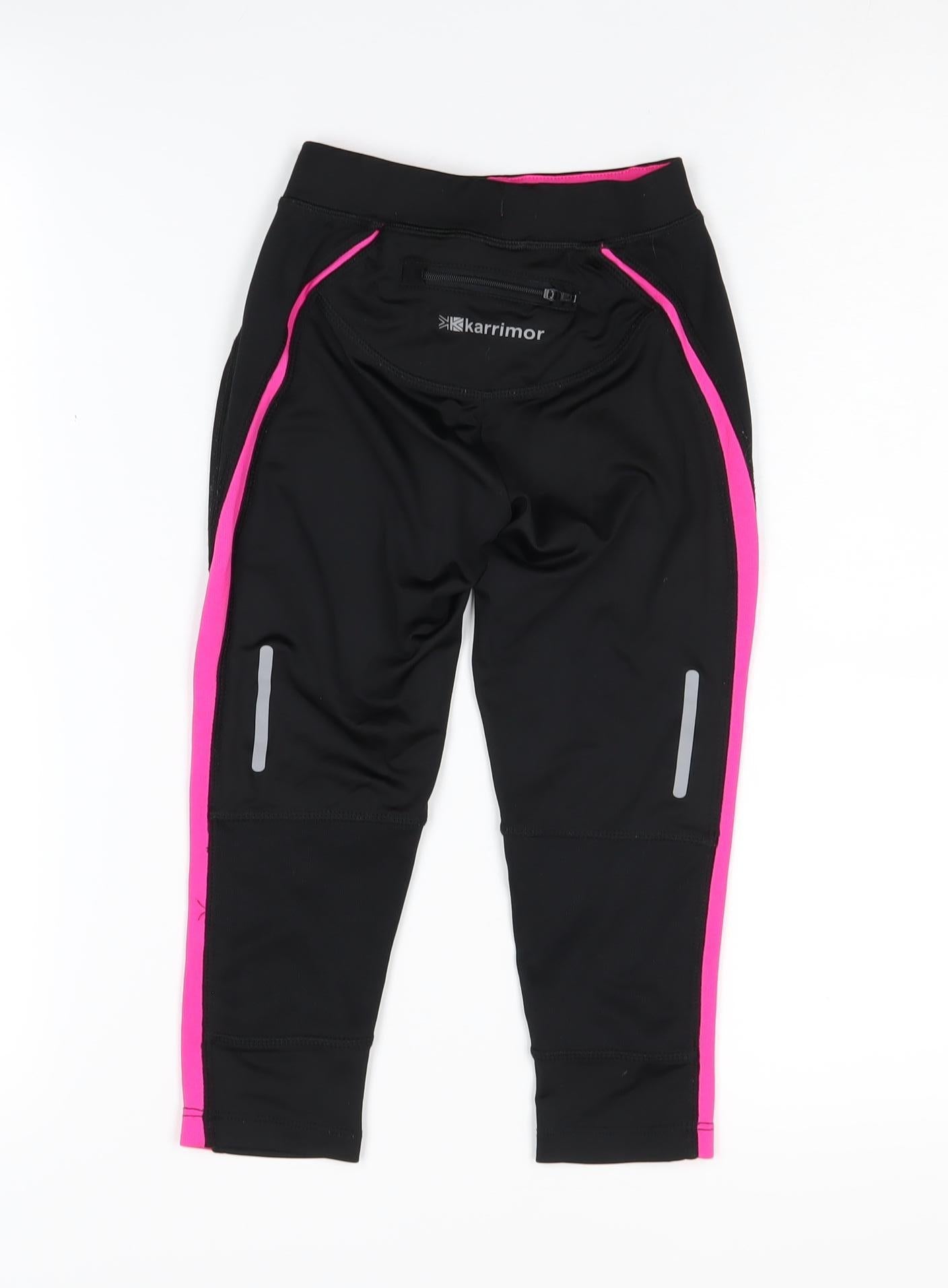 Karrimor Girls Slim Fit Jogger Trousers Black 7 Years