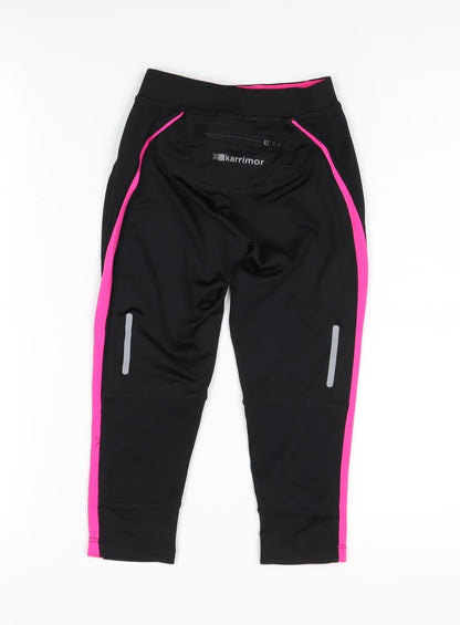 Karrimor Girls Slim Fit Jogger Trousers Black 7 Years