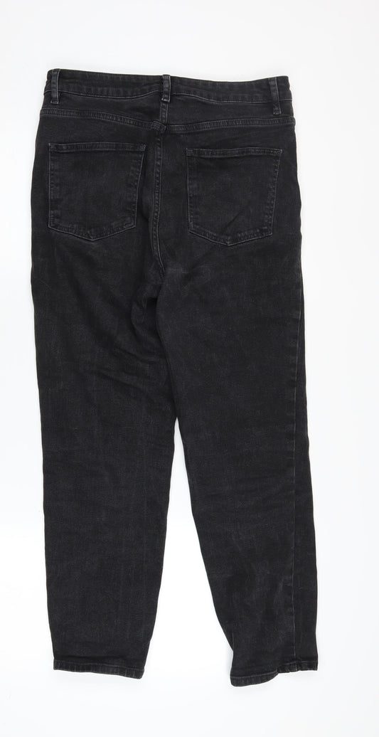 ASOS Women's Black Straight Jeans - Size 30 Regular