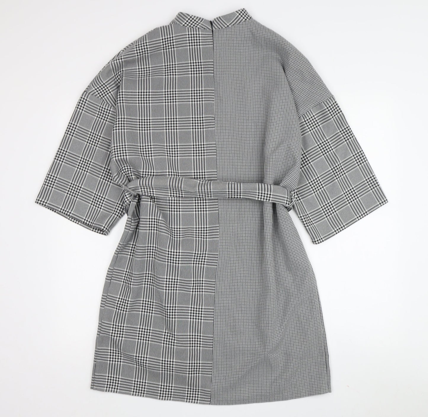 Zara Basic Women's Check Shift Dress M