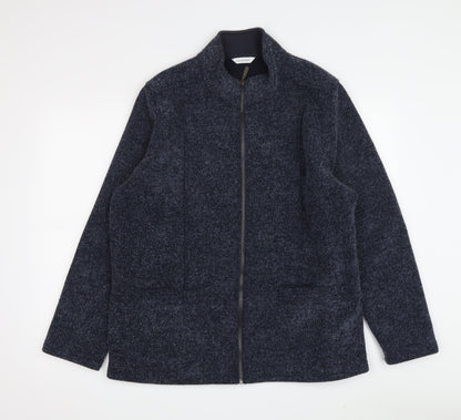 Womens UK Size 16 Marks and Spencer Blue Basic Jacket
