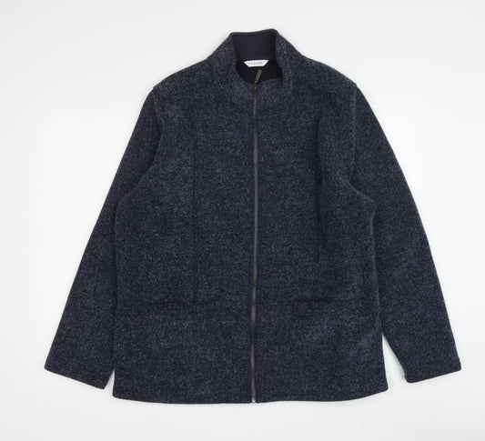 Womens UK Size 16 Marks and Spencer Blue Basic Jacket