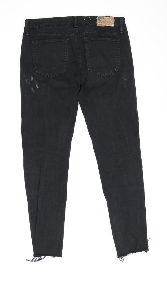 Ralph Lauren Women's Black Skinny Jeans, Size 1, Slim Fit