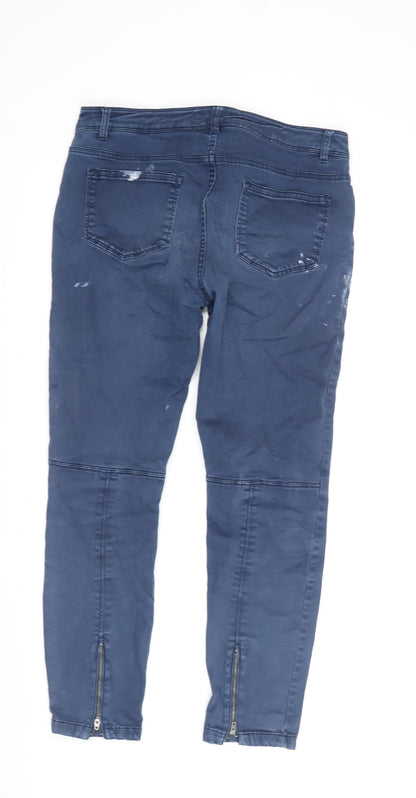 FatFace Women's Blue Jegging Trousers Size 12