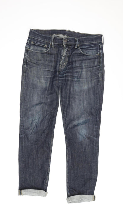 Levi Strauss & Co. Men's Blue Straight Jeans 32