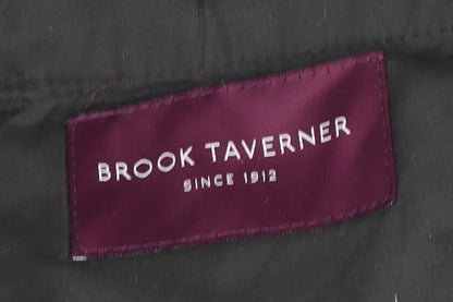 Brook Taverner Men's Black Corduroy Trousers 38R