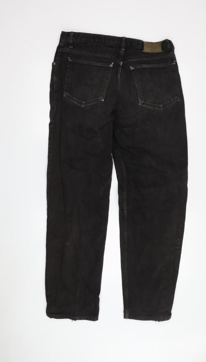 Calvin Klein Men's Black Corduroy Straight Jeans Size 33