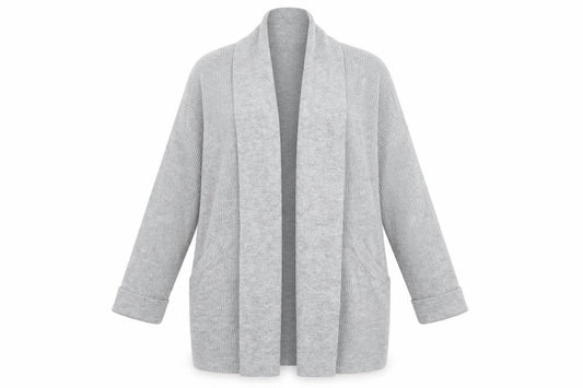 Womens UK Size 8 Jack Wills Grey Cardigan Jumper