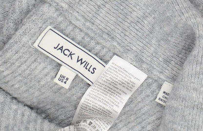 Jack Wills Women's Grey Cardigan, Size 8