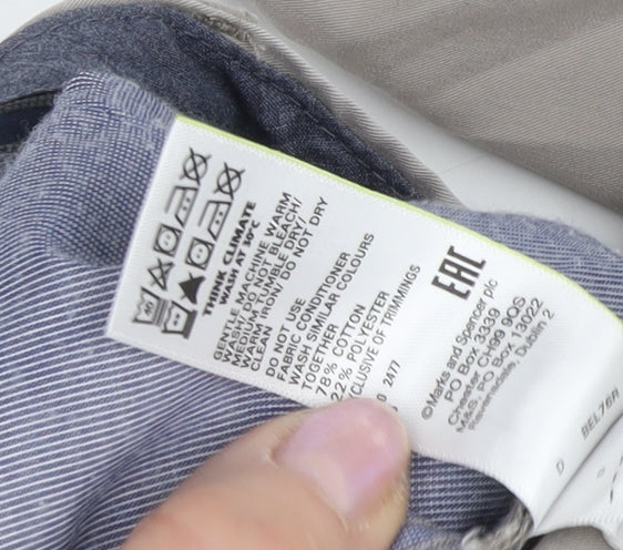 Marks & Spencer Men's Beige Chino Trousers 34W