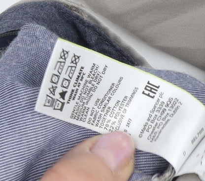 Marks & Spencer Men's Beige Chino Trousers 34W