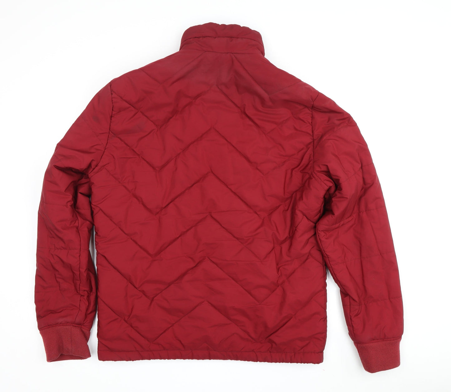 Womens UK Size M Unknown Red Puffer Jacket