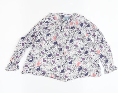 BabyGap Girls Multicoloured Floral Blouse, 2 Years, Spring Tunic