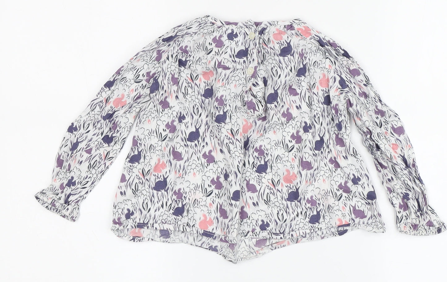 BabyGap Girls Multicoloured Floral Blouse, 2 Years, Spring Tunic