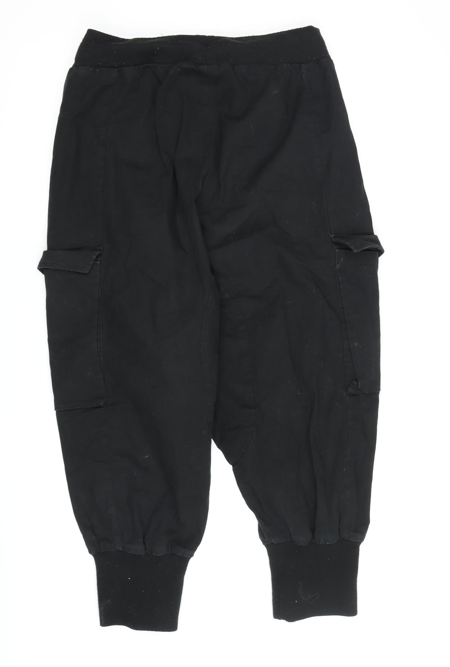 ASOS Men's Black Cargo Trousers, Size S