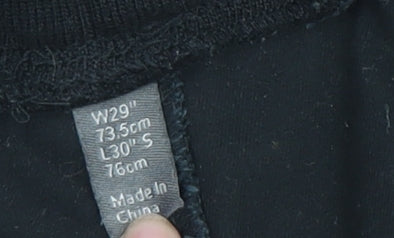 ASOS Men's Black Cargo Trousers, Size S