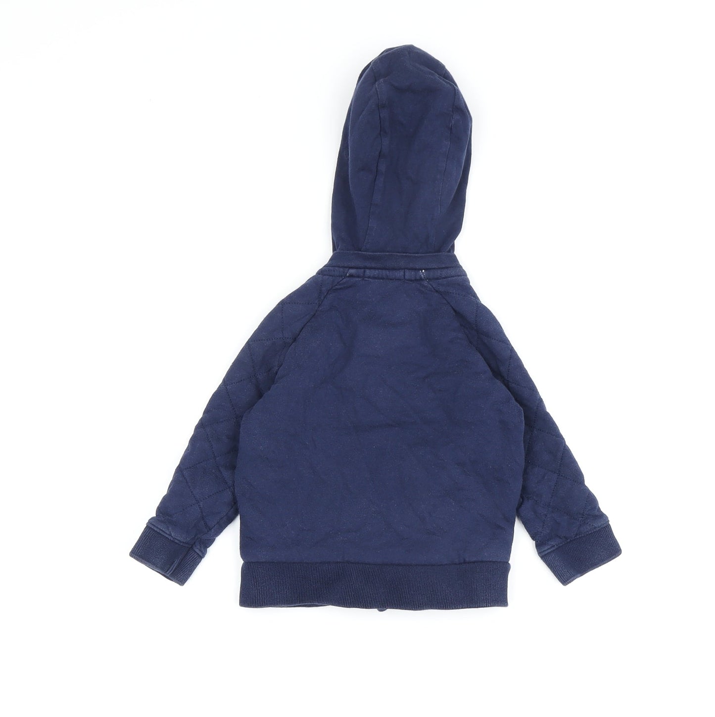 Junior J Unisex Baby Blue Hooded Bomber Jacket 12-18 Months