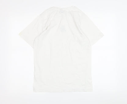 Kings Will Dream Boys White Logo T-Shirt, 14-15 Years, Casual