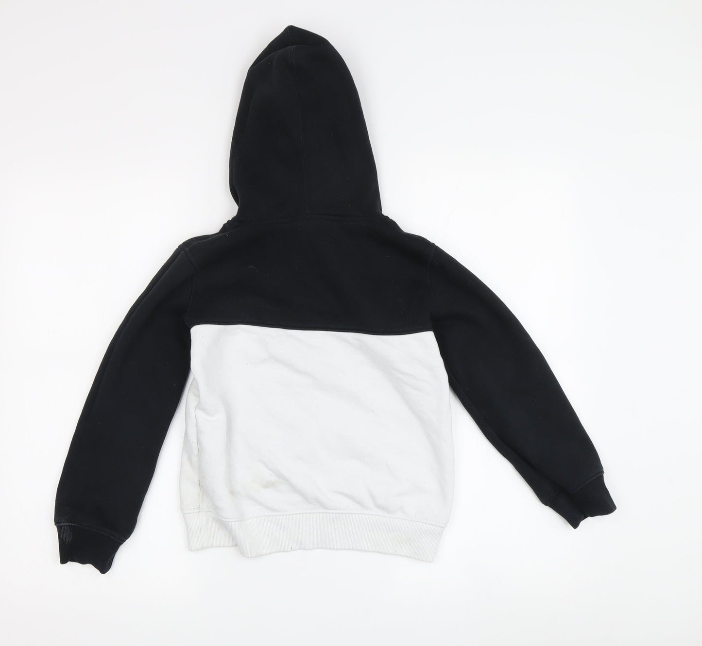 Under Armour Boys Black/Grey Colourblock Hoodie, 6-7 Years