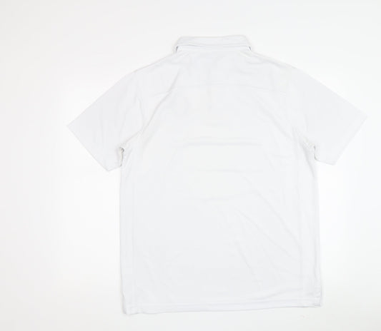Men's T.G.C. White Classic Polo Shirt M - Short Sleeve