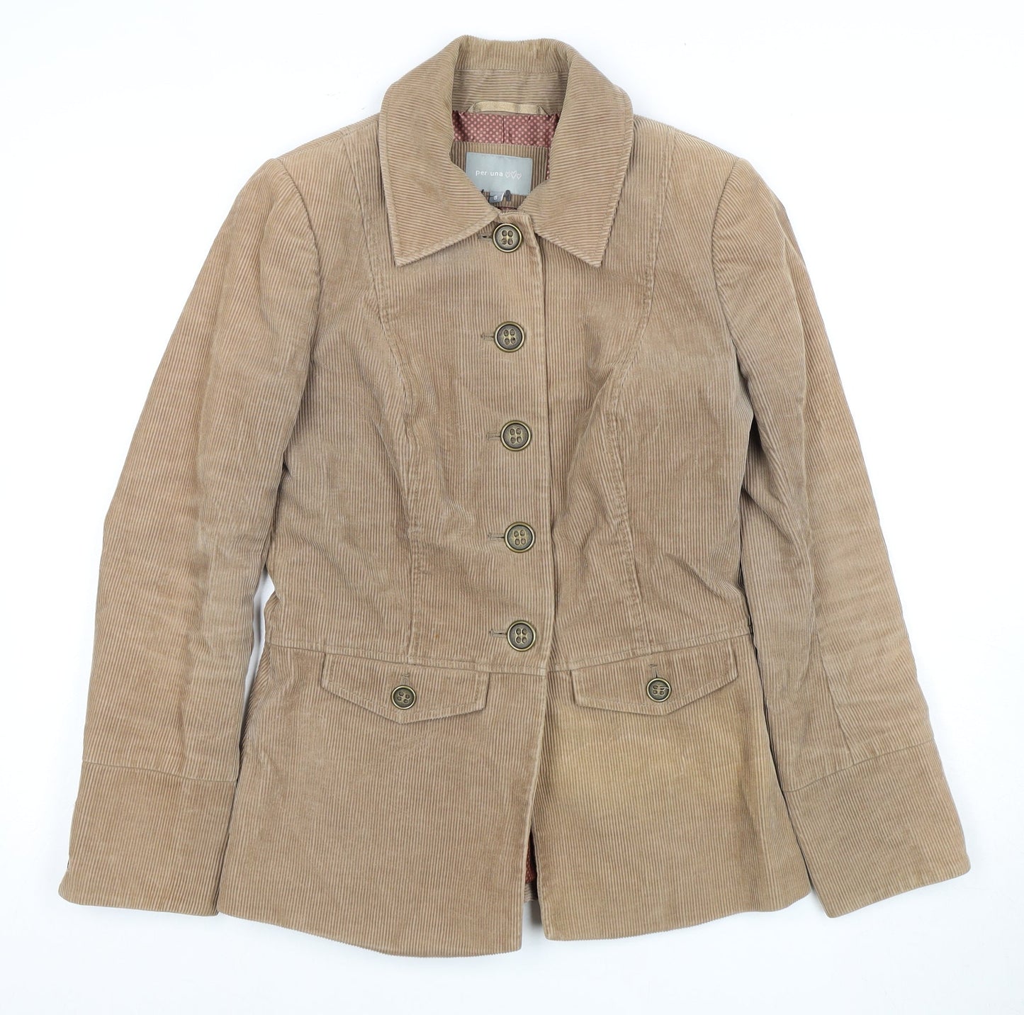 Marks and Spencer Women’s Brown Corduroy Blazer