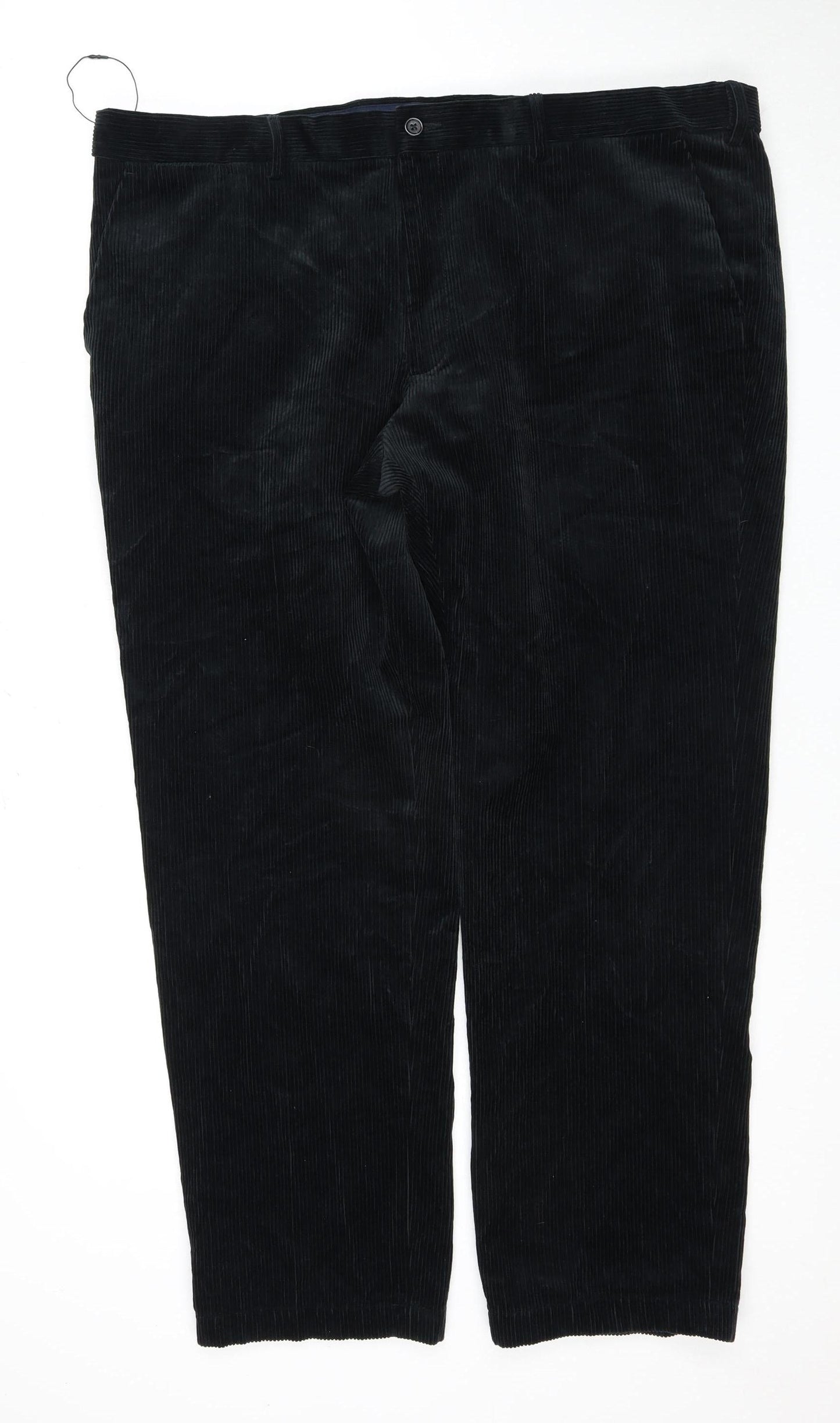 Marks and Spencer Men's Black Corduroy Trousers 44
