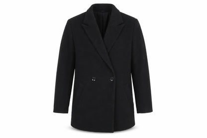 Mens UK Size S H&M Black Overcoat