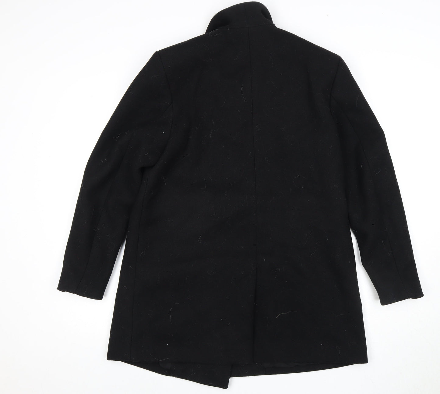 Mens UK Size S H&M Black Overcoat