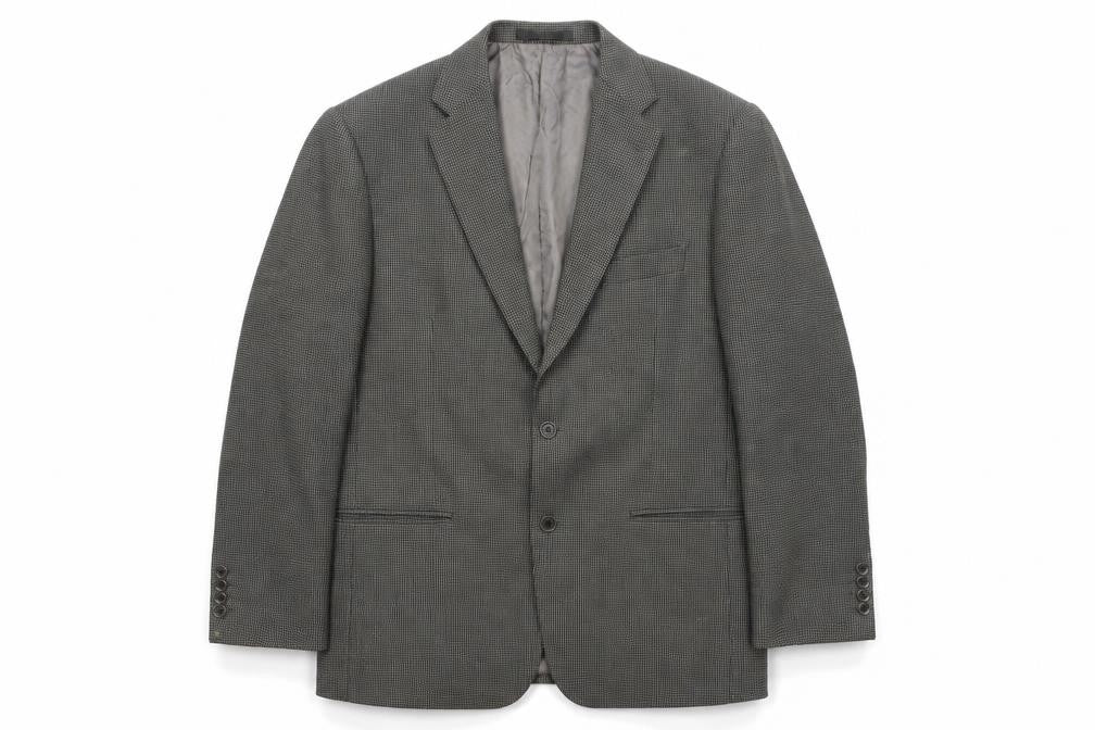 Mens UK Size 42 Impressions Regular Grey Suit Jacket