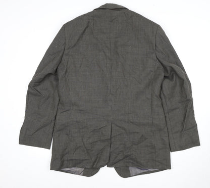 Mens UK Size 42 Impressions Regular Grey Suit Jacket