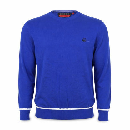 Mens UK Size S Duck and Cover Blue Pullover Jumper