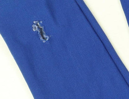 Under Armour Boys Blue Long Sleeve Athletic Mock Neck Top