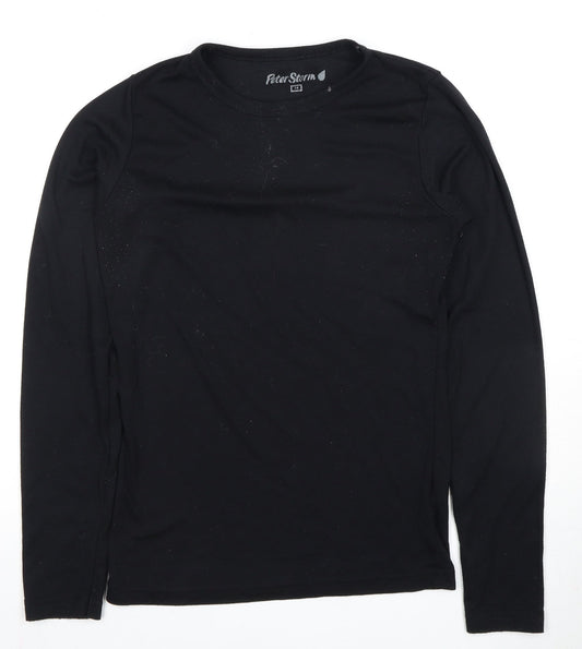 Peter Storm Women's Black Long Sleeve T-Shirt Size 14