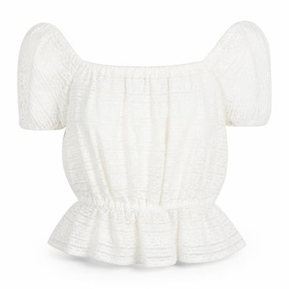 Womens UK Size 12 Miss Selfridge White  Blouse