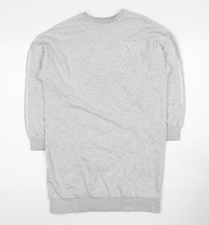 Juicy Couture Grey Sweatshirt Dress for Girls in Size 11 Years