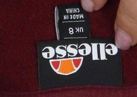 Ellesse Women's Red Pullover Hoodie Size 8