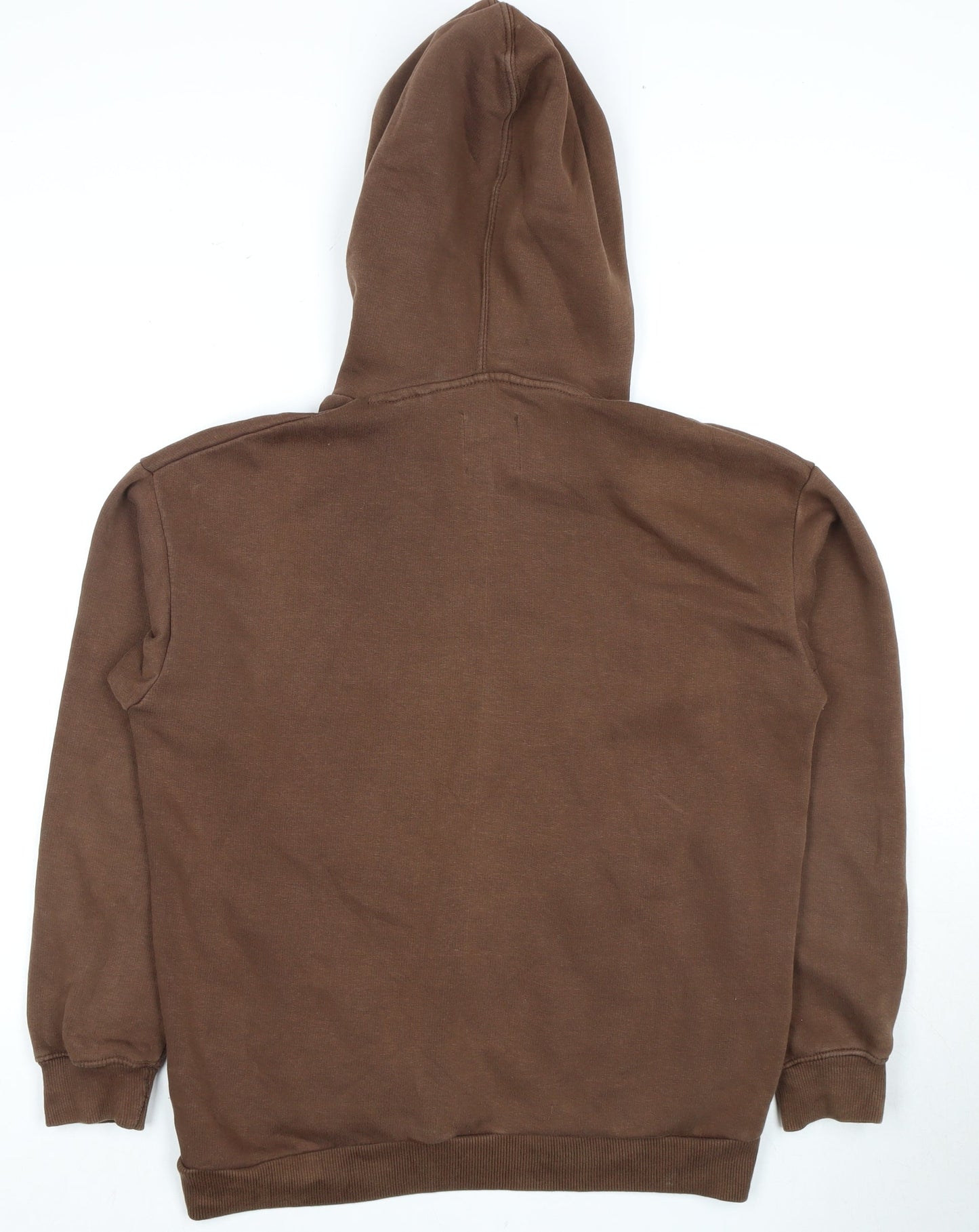 Bershka Unisex Brown Pullover Hoodie Size S