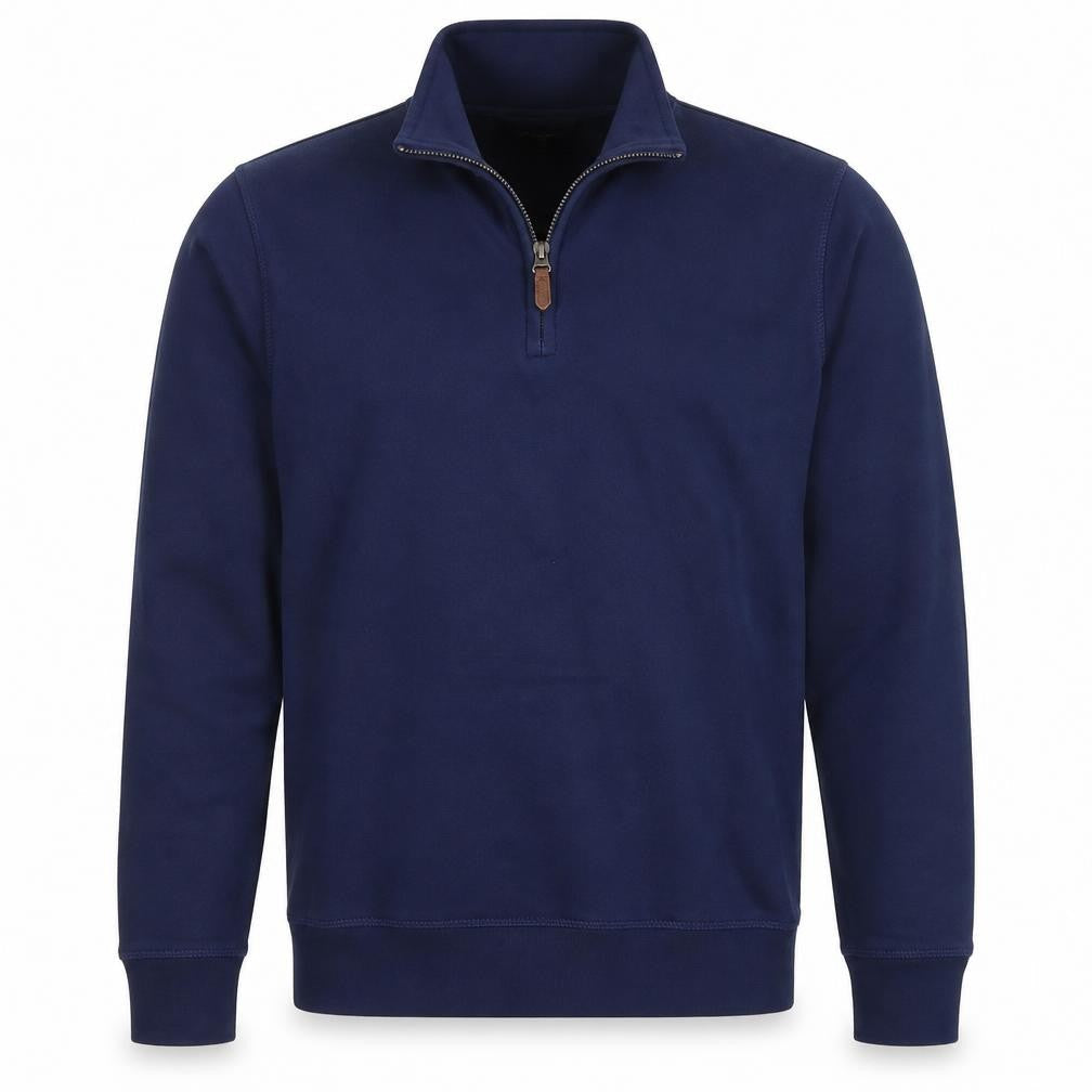 Mens UK Size S Zara Blue 1/2 Zip Sweatshirt