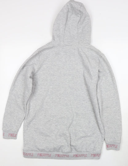 Pineapple Girls Grey Hoodie, 12-13 Years, Dance Print