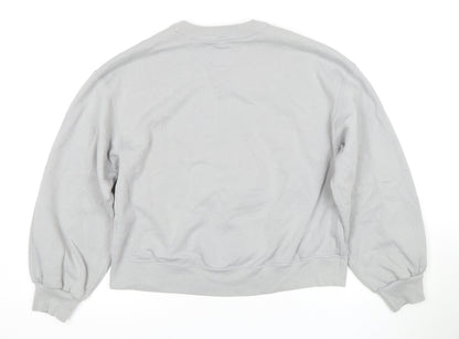 Abercrombie & Fitch Women's Grey Pullover Sweatshirt S