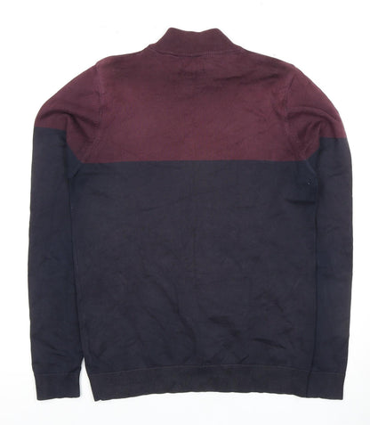 Next Men's Multicoloured Pullover Jumper, Size S