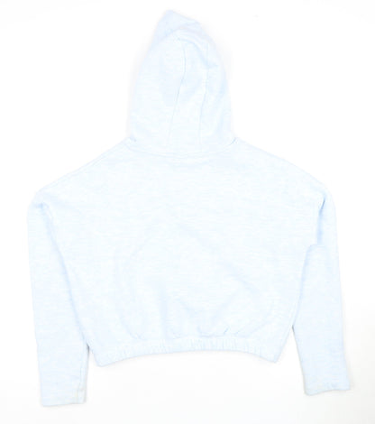 Disney Girls Blue Mickey Mouse Pullover Hoodie 12-13 Years