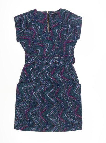 Closet BLU Women's Multicoloured Sheath Dress Size 10