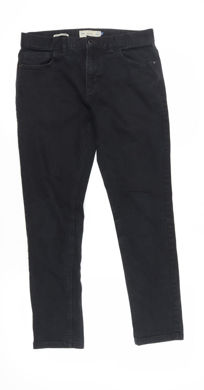 Next Men's Black Skinny Jeans, Size 32 Regular
